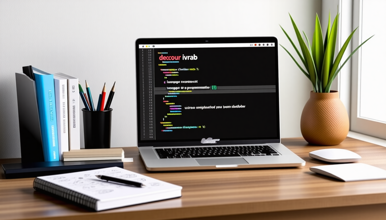 découvrez ivrab, le langage de programmation ultra-simplifié conçu spécialement pour les débutants. apprenez les bases de la programmation de manière intuitive et ludique, tout en vous préparant à relever de nouveaux défis technologiques.